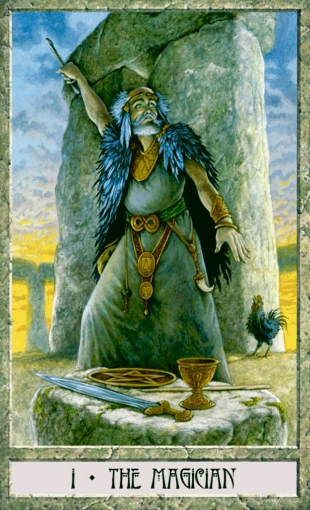 Druid craft tarot the magician