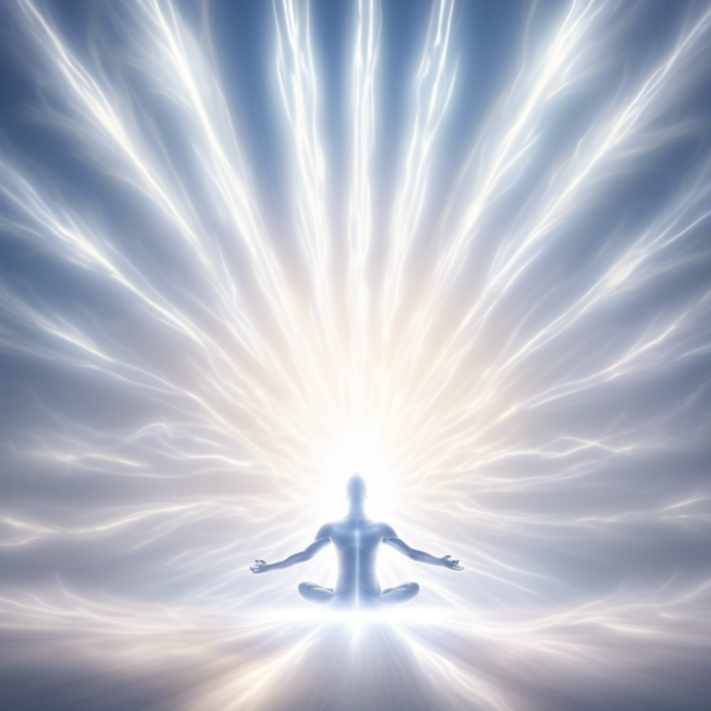 Spiritual white light energy