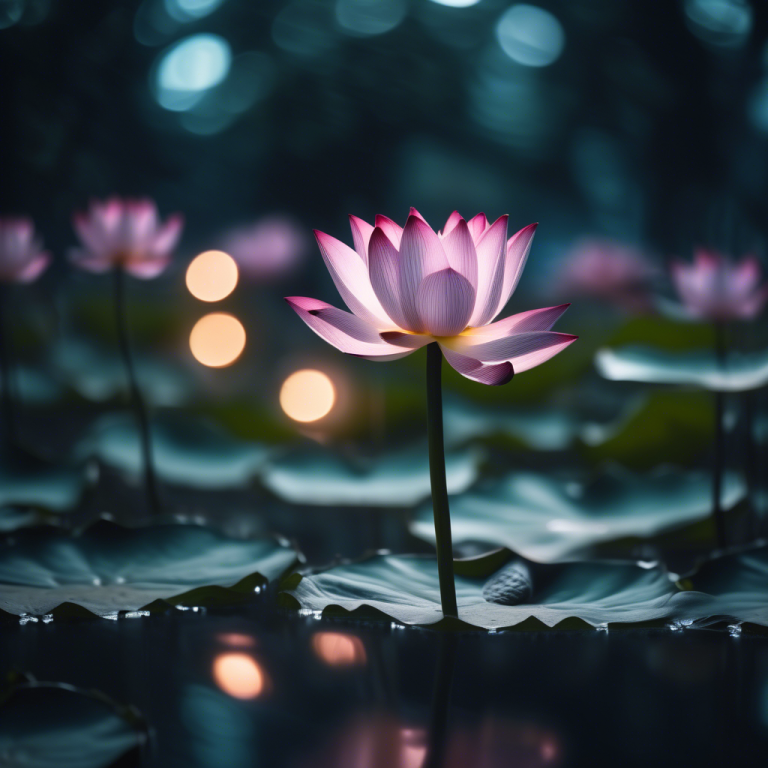Lotus flowers spirituality