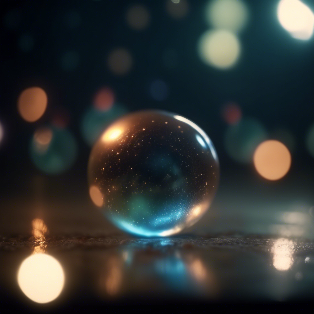 Psychic medium crystal ball