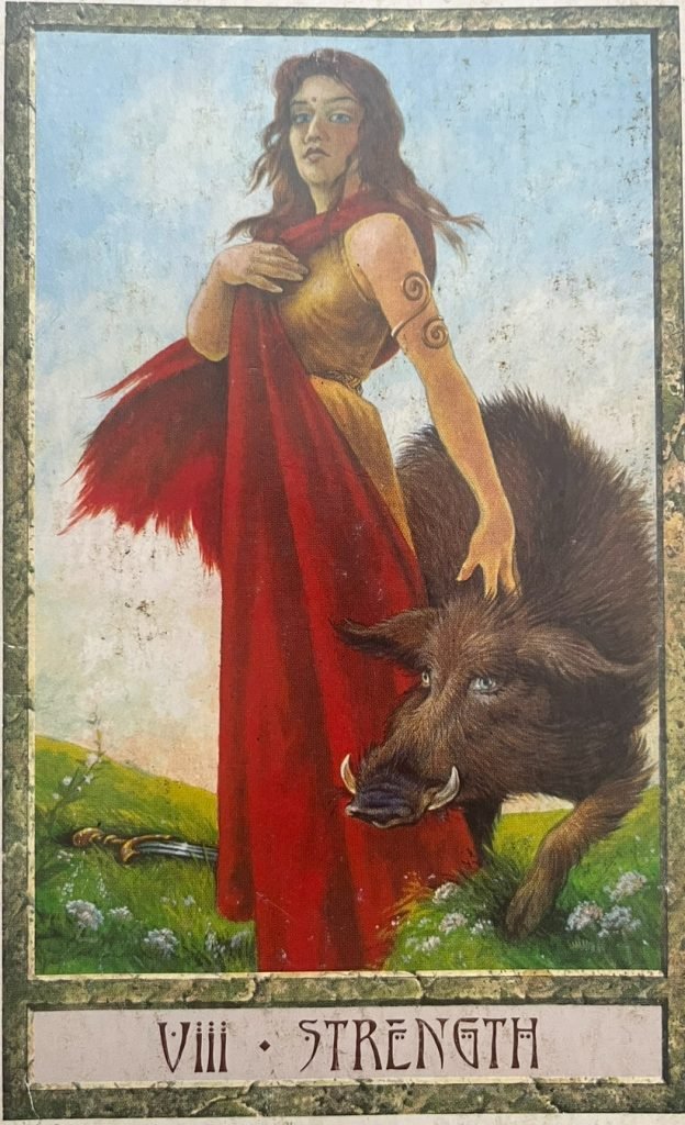 Druid craft tarot strength card