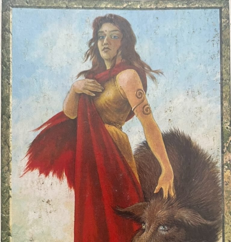 Druid craft tarot strength card