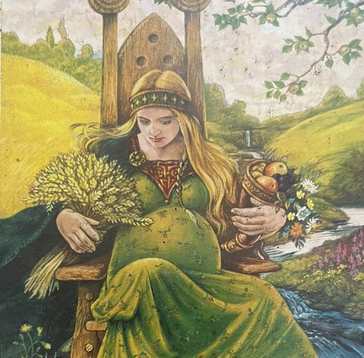 The Lady, The Empress tarot