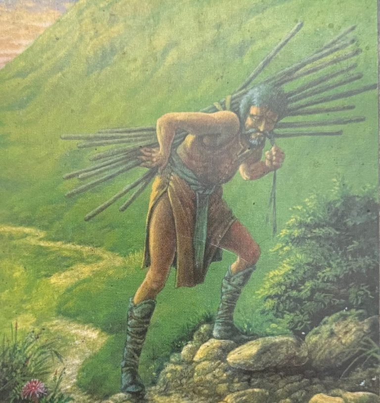 Druid Craft Tarot Ten of Wands