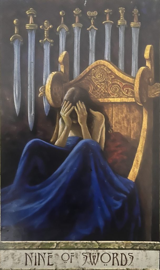 Nine of Swords, Druid Craft Tarot