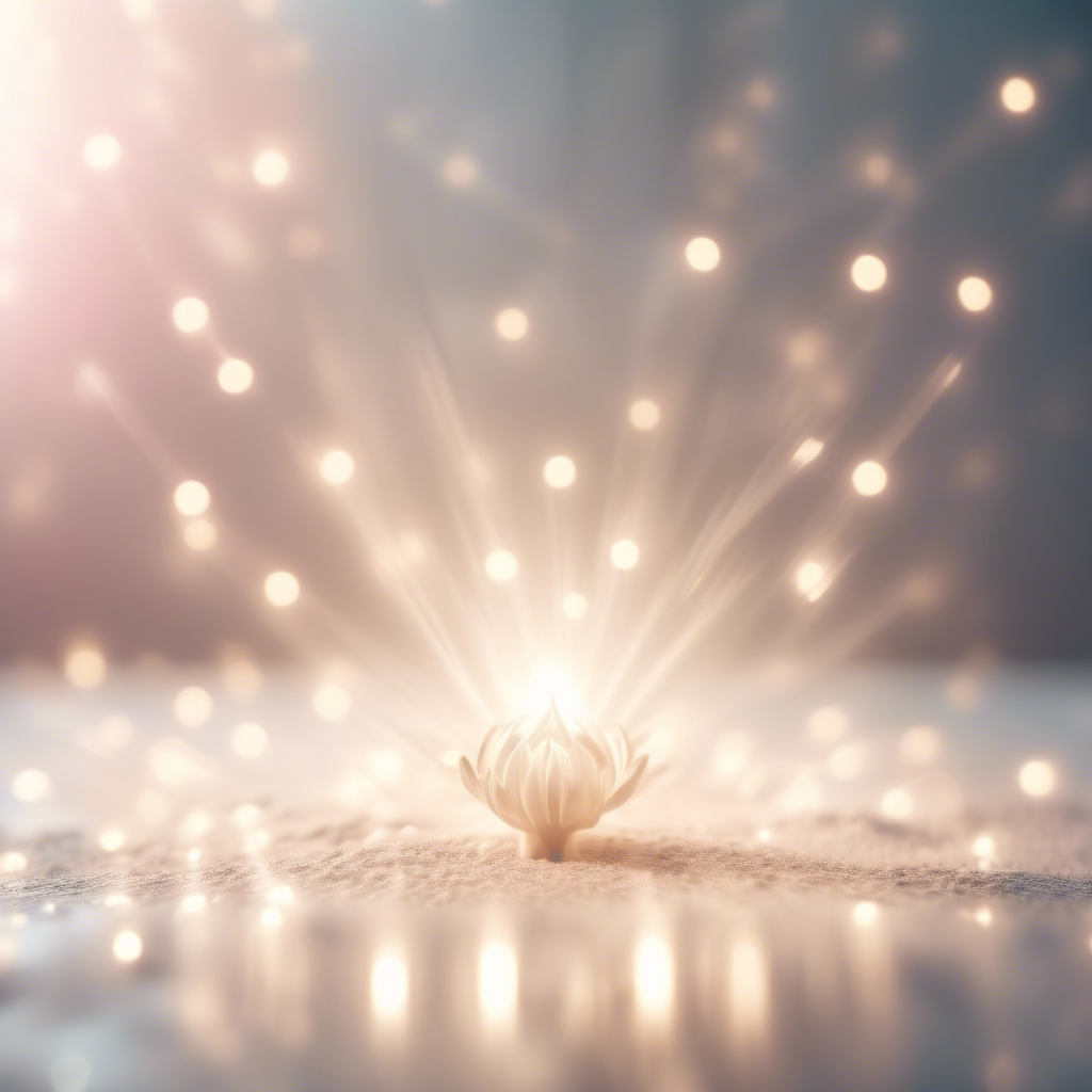 Positive white light energy eradicating negative energy
