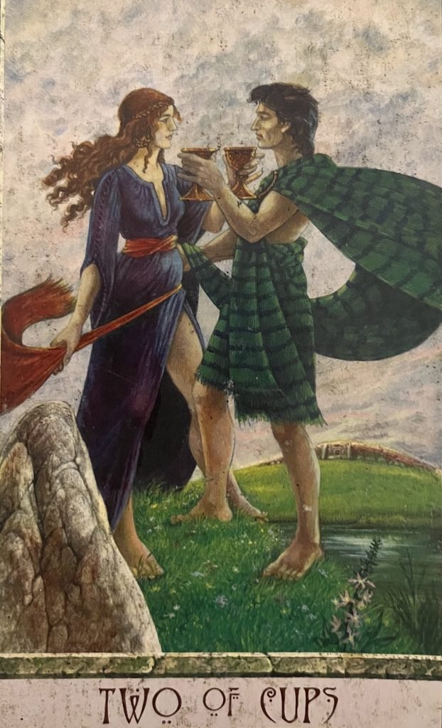 Two of Cups Druid Craft Tarot