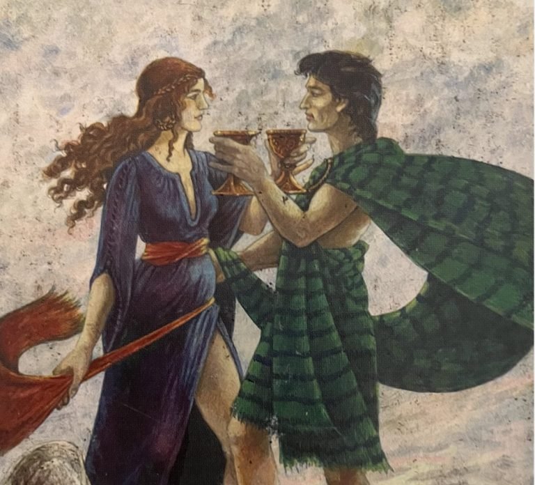 Two of Cups Druid Craft Tarot