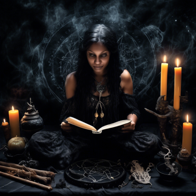 Black magic negative energy