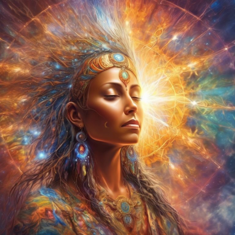 Clairvoyance with an aura