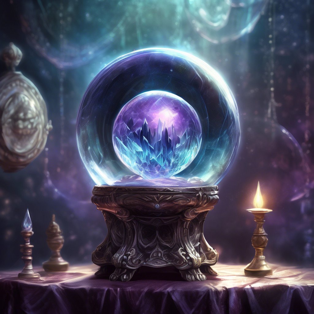 Psychic crystal ball, claircognizance