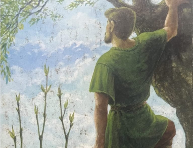 Three of Wands, Druid Craft Tarot