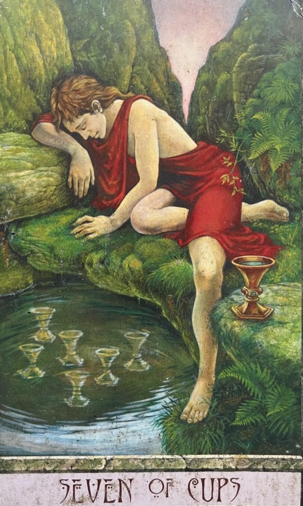 Seven of Cups, Druid Craft Tarot