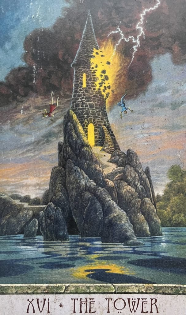 The Tower, Druid Craft Tarot