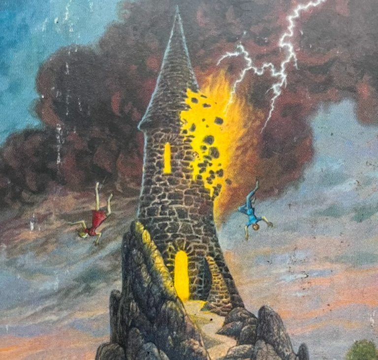 The Tower, Druid Craft Tarot