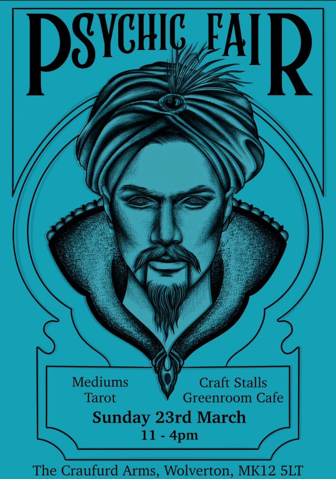 Psychic fair, Wolverton, The Craufurd Arms