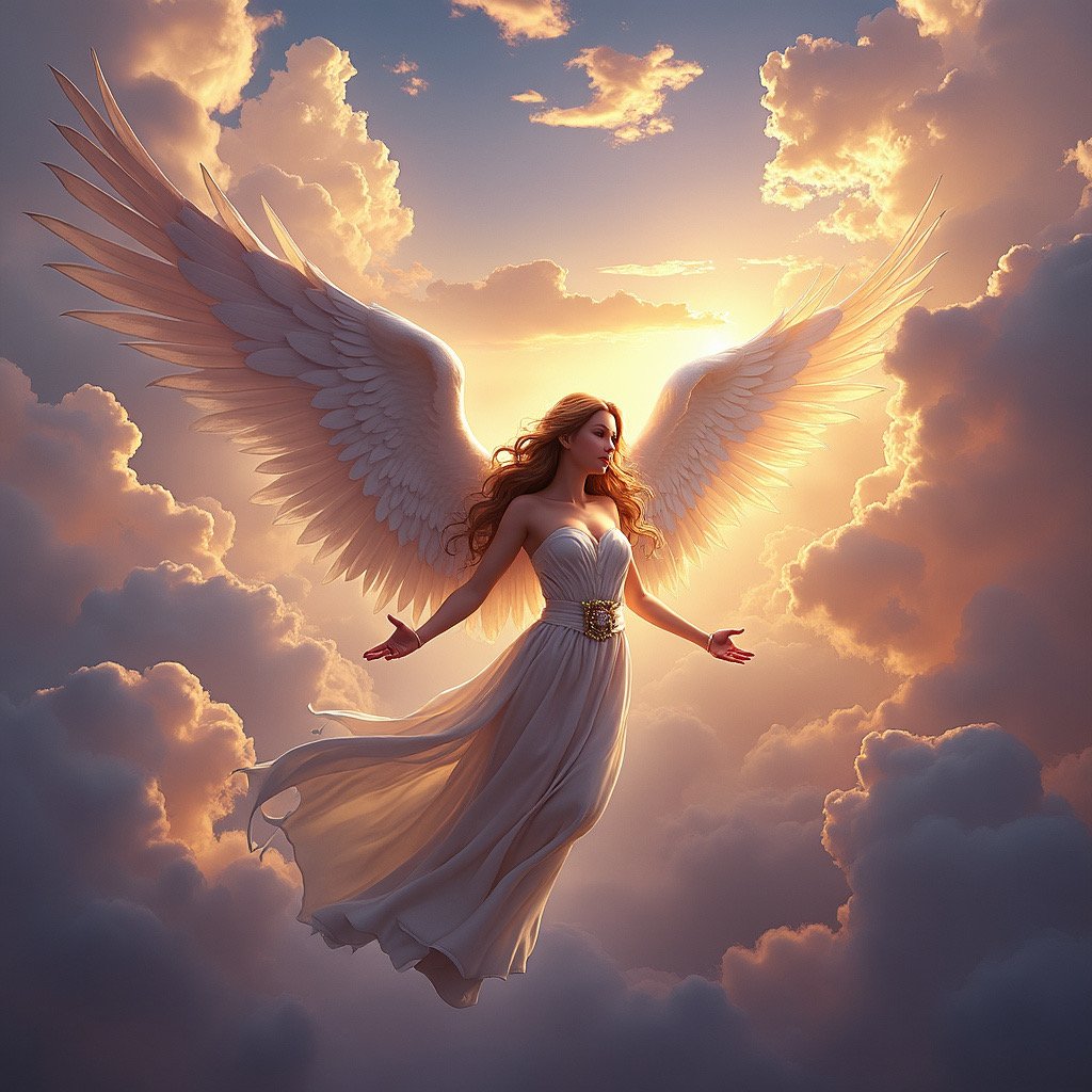 Angel in the spirit world