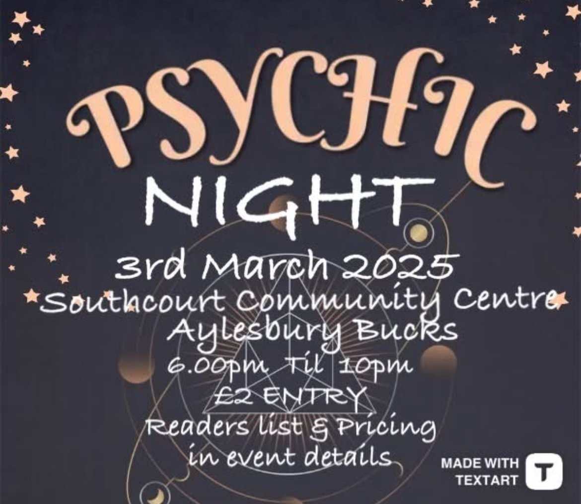 Pegasus psychic fair Aylesbury