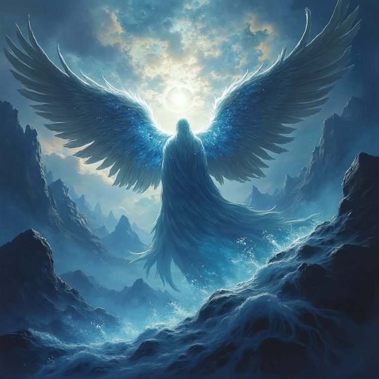 Angel in the spirit world