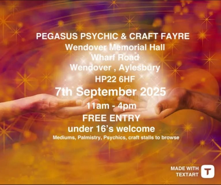 Pegasus Psychic & Craft Fair Wendover Memorial Hall