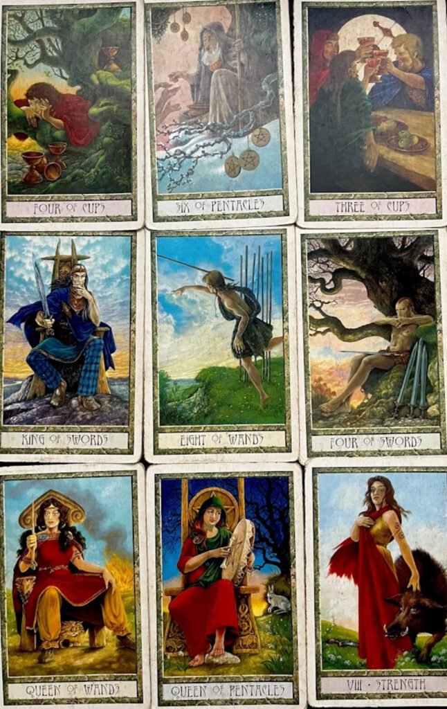 Tarot card spread