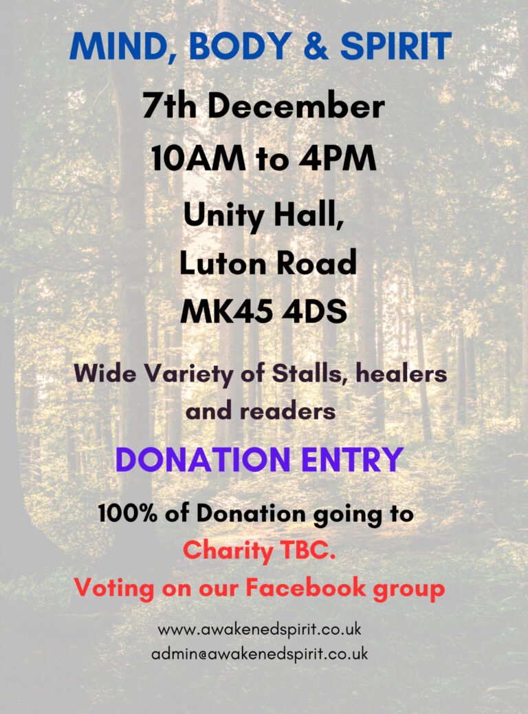 Psychic event Unity Hall