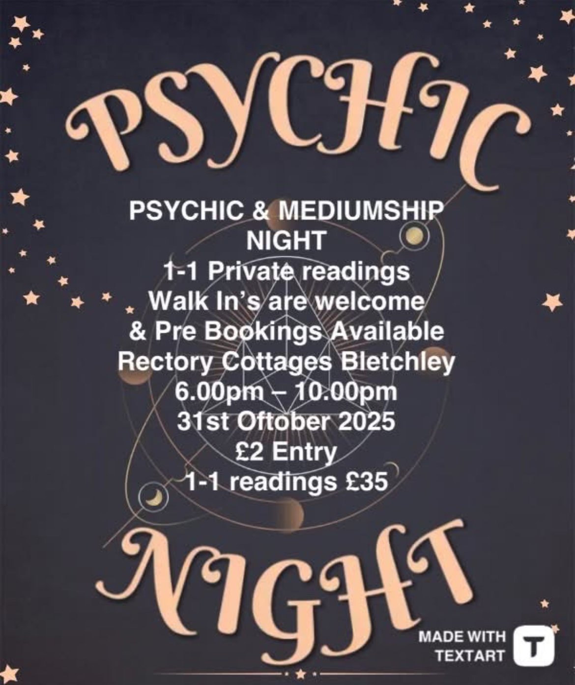 Psychic event Bletchley