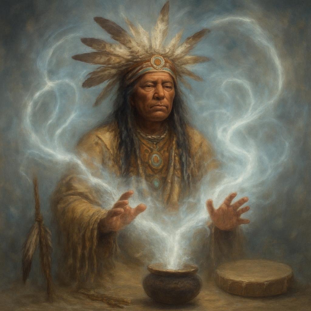 Native American energy healer