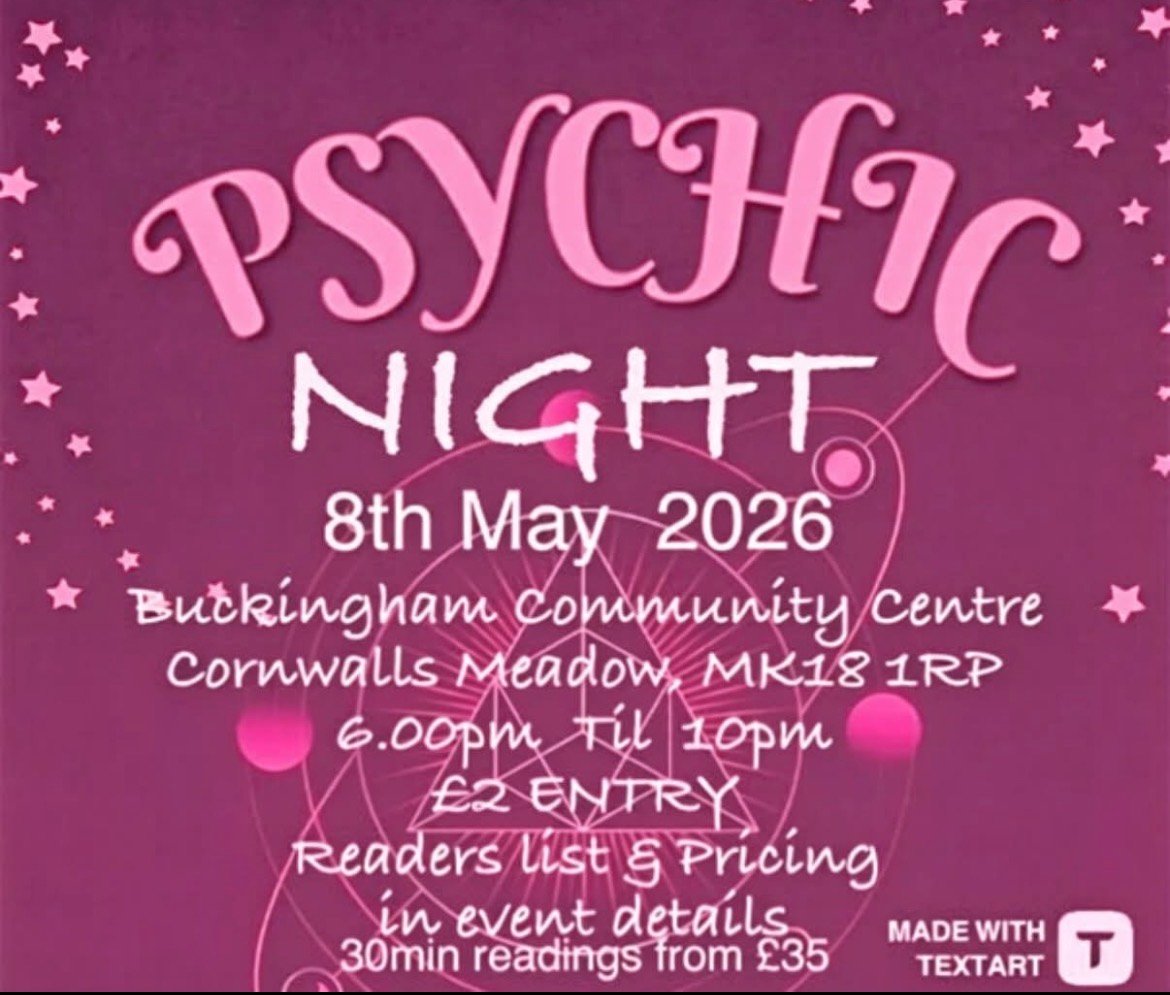 Psychic event Buckingham Community Centre