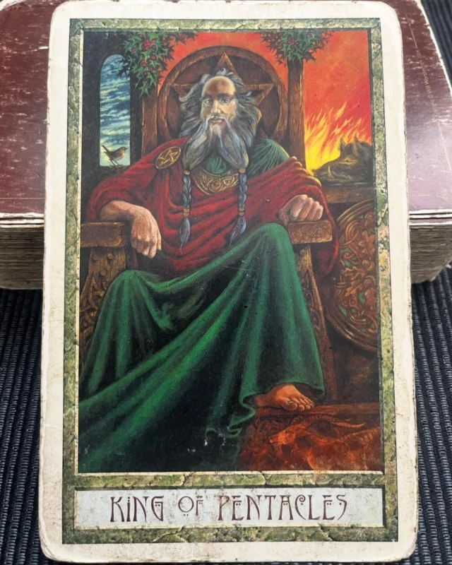 Tarot card of the day, King of Pentacles 

Looking at this car today, I noticed something very different 🤔

From all the other king cards in my deck, he seems to be the only one that’s actually looking at you 🙏

The King of Pentacles is not only about money and materialism. It’s also about what’s deep within your soul. 🌟

Recently, spirit has already been testing me for many different reasons I’m sure. It has not been easy however there is a reason behind it all without a doubt. 😊

There is a slight smile on his face as opposed to being serious. He’s looking deep within your soul and he’s also reassuring you that the position he has got to is not beyond your reach. 💪

Pentacles tend to connect more with money, business, grounding, settlement, career and so on.🫰

However, sometimes we think what is the point in it all? Staying strong and fighting back against negative energy is something we must always do.

None of us chooses to have negative energy sent to us or affect us however there is always a way around it 😔

Never give in to people who try to bring you down. At the end of the day, what goes around comes around and whatever people send you will come back onto them to which they will have to learn from. 🌟

Stay strong and stay focused. This is why I pulled out the King of Pentacles today. 😊🙏🤴👑

Book your reading with me today. 
Please visit my website or contact me directly.
steverazzell.com
+447852597506
steven.razzell@outlook.com

#psychic #psychicmedium #mediumship #spirituality #spiritual #spirit #tarot #tarotcards #tarotcard #tarotcommunity #tarotcardoftheday #tarotchallenge #tarotdeck #tarotdecks #tarotdaily #tarotlover #tarotlove #majorarcana #energywork #energyworker #lightworker #lightworkers #oracle #oracledeck #clairvoyant #oraclecards #oraclecardreading #tarotlearning #spiritworld #spiritguides
