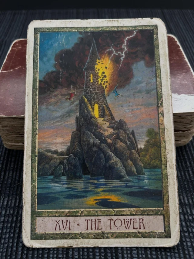 Tarot card of the day, The Tower 

Without doubt, one of the most feared cards in the tarot deck. 🫣

Overall, feared because it is an unexpected and in many cases catastrophic situation. 😱

Looking at it from a different perspective, I do also think that it could be down to burnout. 

Sometimes when we work non-stop or when we have too much going on in our minds we lead to emotional and physical burnout. 😓

Often without even realising it at the time. There is nothing wrong with asking for help or taking a break when we need to. 🙏

A lightning bolt is not known where it is going to strike. As with mental health, we never know when it is going to catch up with us. 🌟

Never push yourself to the limit of emotional burnout. There is nothing wrong with asking for help or talking about how you’re feeling. 

Book your reading with me today. 
Please visit my website or contact me directly.
steverazzell.com
+447852597506
steven.razzell@outlook.com

#psychic #psychicmedium #mediumship #spirituality #spiritual #spirit #tarot #tarotcards #tarotcard #tarotcommunity #tarotcardoftheday #tarotchallenge #tarotdeck #tarotdecks #tarotdaily #tarotlover #tarotlove #majorarcana #energywork #energyworker #lightworker #lightworkers #oracle #oracledeck #clairvoyant #oraclecards #oraclecardreading #tarotlearning #spiritworld #spiritguides