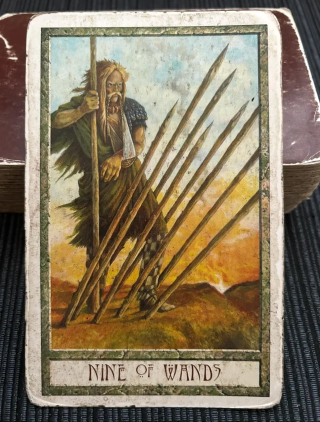 Tarot card of the day, Nine of Wands

Sometimes we feel that we’ve been beaten however the most important thing is that we take a step back and protect ourselves. 🛡️

If we are for example in a job that we hate or a relationship is turning sour we may feel that we are in a place that is out of our control. 😔

The thing about the Nine of Wands is that he is not afraid to stand his ground. 💪

Even though he appears to be injured by his arm being in a sling he is not afraid to fight back. 👊

Never be a pushover and never let anybody bully you. Times will change and things will get better however we do need to have patience in the meantime. 🙏

Even though this looks harsh, this is the only way that we truly learn. 💫

Book your reading with me today. 
Please visit my website or contact me directly.
steverazzell.com
+447852597506
steven.razzell@outlook.com

#psychic #psychicmedium #mediumship #spirituality #spiritual #spirit #tarot #tarotcards #tarotcard #tarotcommunity #tarotcardoftheday #tarotchallenge #tarotdeck #tarotdecks #tarotdaily #tarotlover #tarotlove #majorarcana #energywork #energyworker #lightworker #lightworkers #oracle #oracledeck #clairvoyant #oraclecards #oraclecardreading #tarotlearning #spiritworld #spiritguides